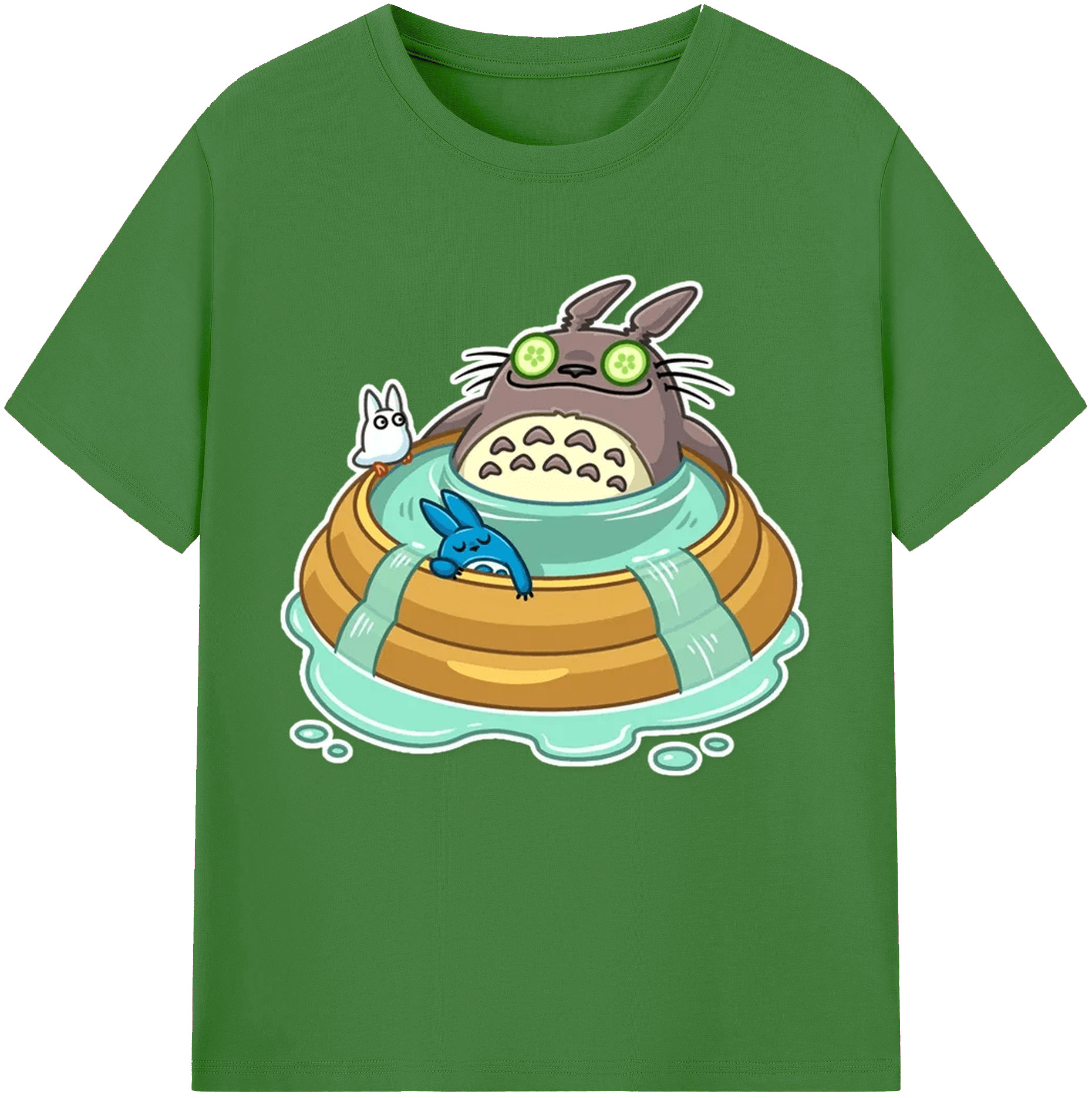 （画像用） となりのトトロ 草壁メイ 草壁サツキ My Neighbor Totoro Satsuki Kusakabe Mei Kusakabe レディースカジュアルプリントTシャツ（綿100％）